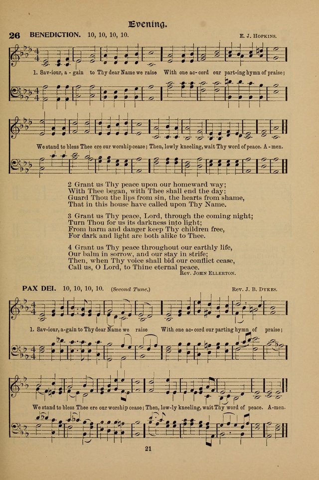 Hymnal Companion to the Prayer Book with Accompanying Tunes (Second Edition) page 22