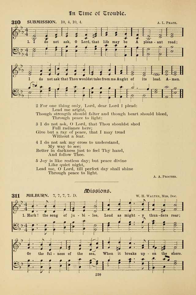 Hymnal Companion to the Prayer Book with Accompanying Tunes (Second Edition) page 231