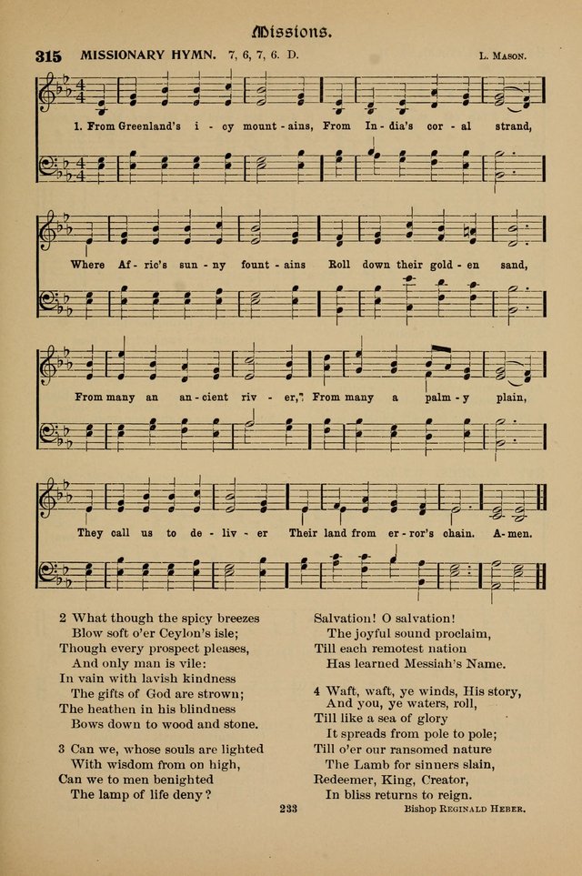 Hymnal Companion to the Prayer Book with Accompanying Tunes (Second Edition) page 234