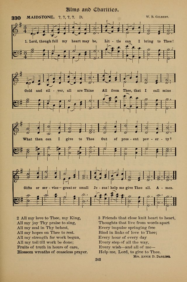 Hymnal Companion to the Prayer Book with Accompanying Tunes (Second Edition) page 244