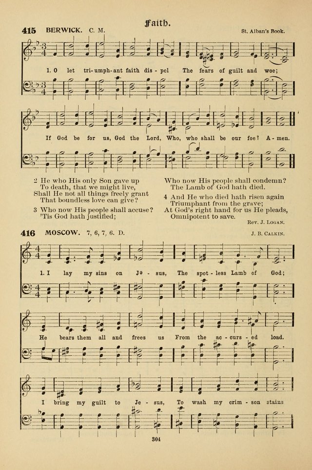 Hymnal Companion to the Prayer Book with Accompanying Tunes (Second Edition) page 305