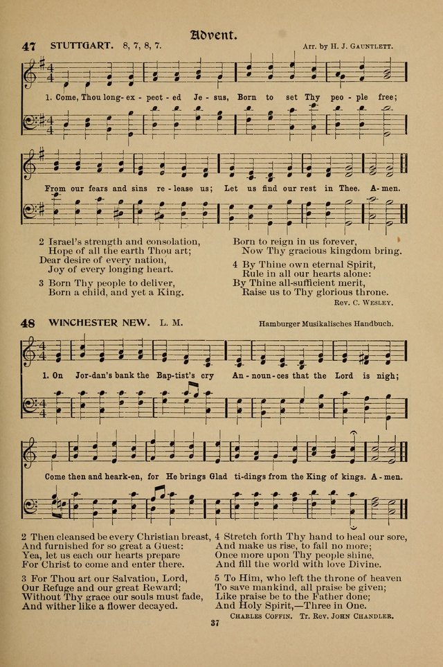 Hymnal Companion to the Prayer Book with Accompanying Tunes (Second Edition) page 38
