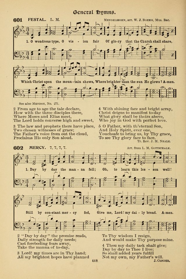 Hymnal Companion to the Prayer Book with Accompanying Tunes (Second Edition) page 449