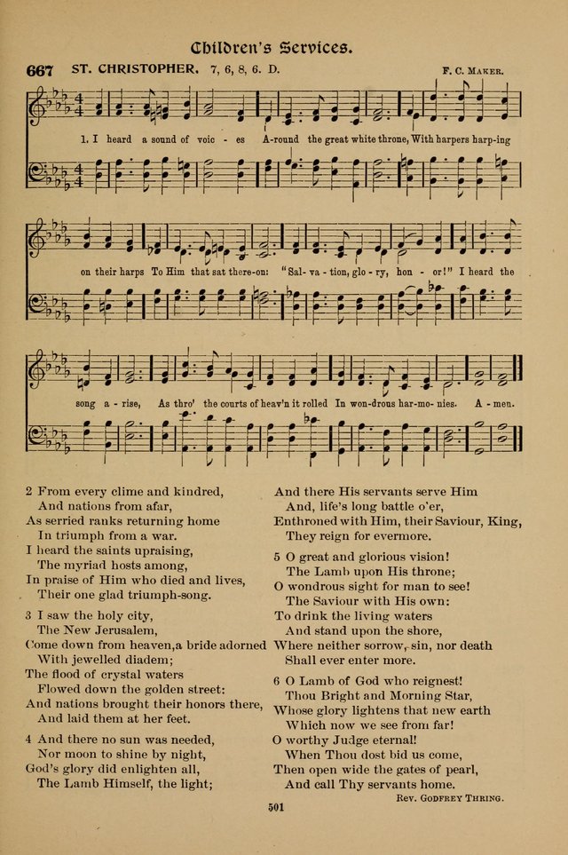 Hymnal Companion to the Prayer Book with Accompanying Tunes (Second Edition) page 502