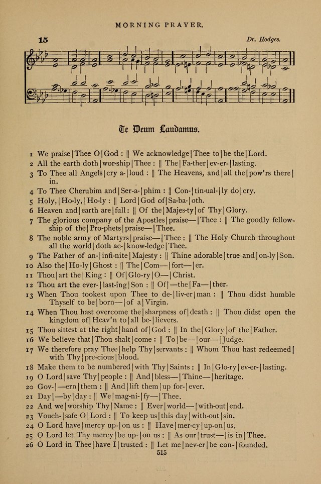 Hymnal Companion to the Prayer Book with Accompanying Tunes (Second Edition) page 516