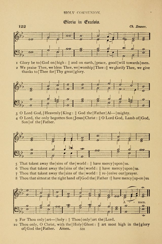 Hymnal Companion to the Prayer Book with Accompanying Tunes (Second Edition) page 539