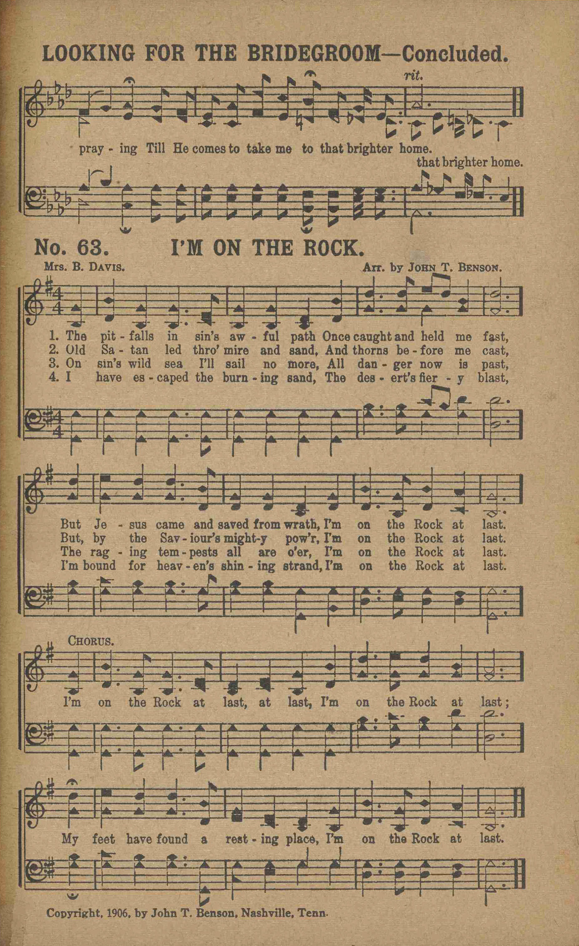The Bread of Life Songs page 65