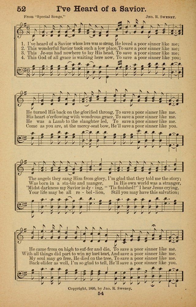 The Bow of Promise: hymns new and old for missionary and revival meetings and Sabbath-schools page 57