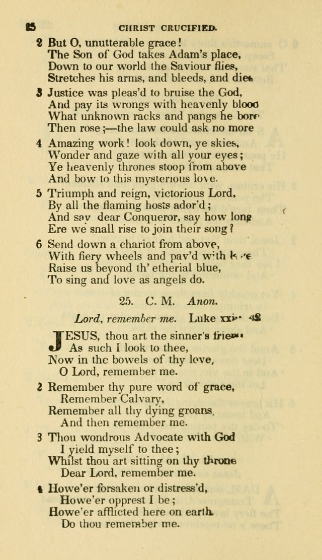 The Choice: in two parts; Part I, containing Psalms and hymns, Part II, containing spiritual songs; designed for public and private worship (6th ed.) page 39