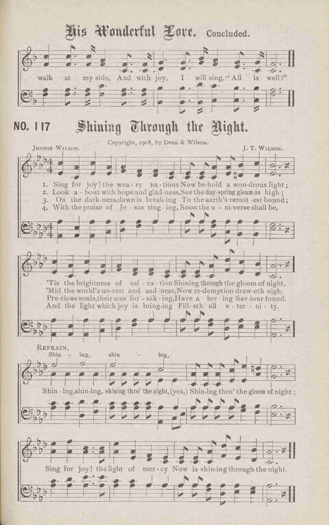 Crowning Carols: a superior collection of Sacred songs for the Church, Sunday school, singing class, singing convention, etc. page 125