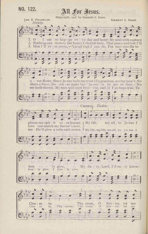 Crowning Carols: a superior collection of Sacred songs for the Church, Sunday school, singing class, singing convention, etc. page 130