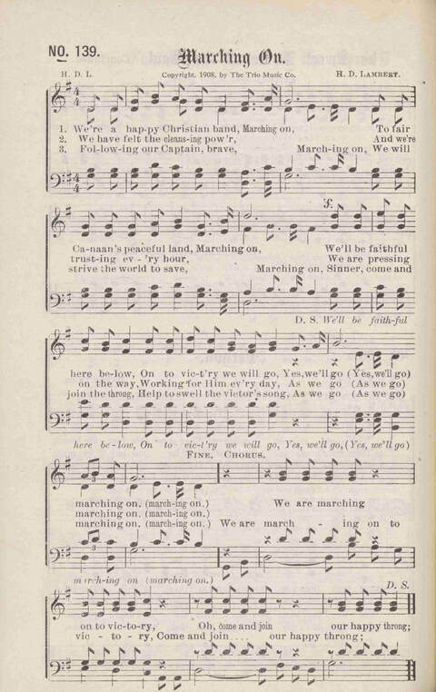 Crowning Carols: a superior collection of Sacred songs for the Church, Sunday school, singing class, singing convention, etc. page 148