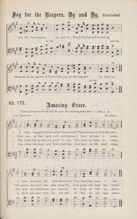 Crowning Carols: a superior collection of Sacred songs for the Church, Sunday school, singing class, singing convention, etc. page 183