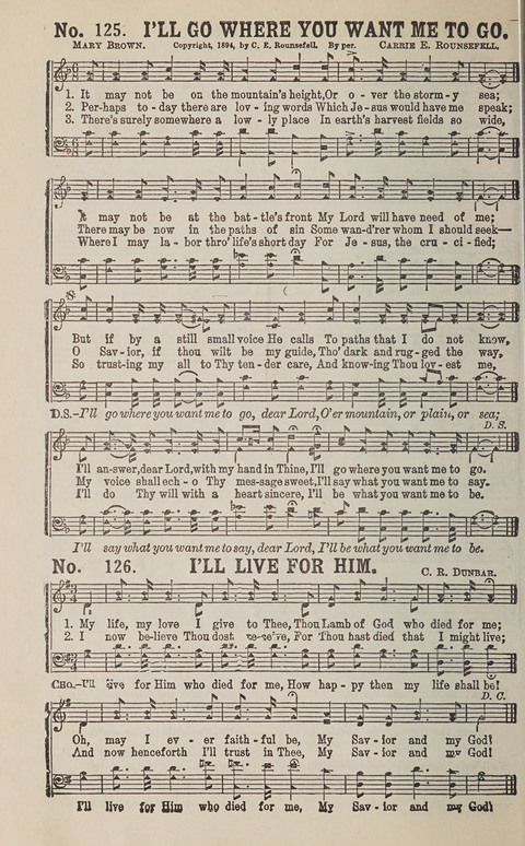 Choice Collections: a special selection of sacred songs with brief sketches of the leading authors (With supplement) page 120