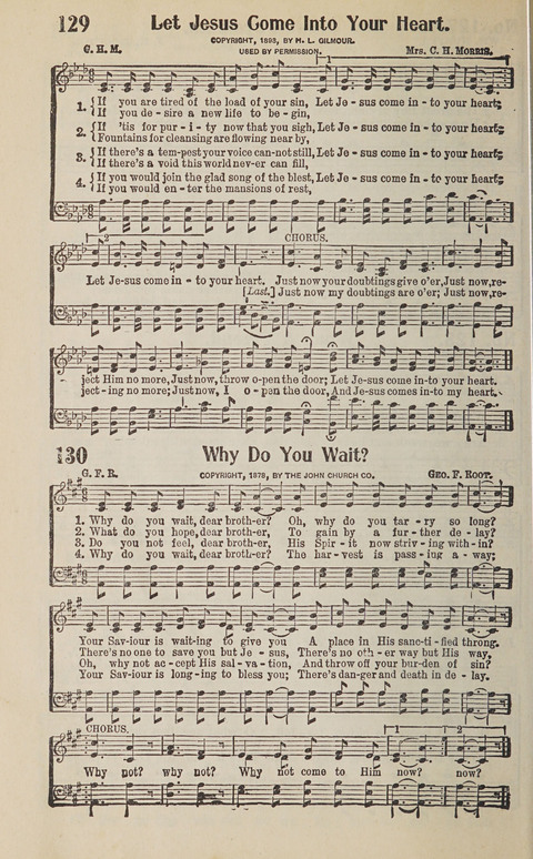 Choice Collections: a special selection of sacred songs with brief sketches of the leading authors (With supplement) page 122
