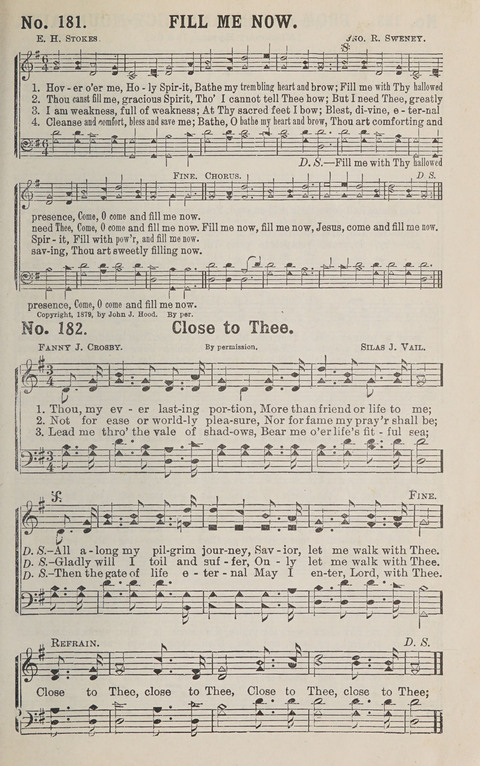 Choice Collections: a special selection of sacred songs with brief sketches of the leading authors (With supplement) page 145