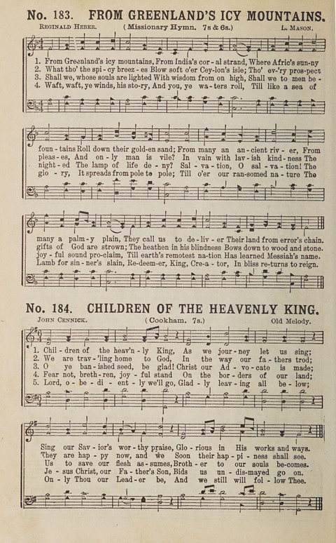 Choice Collections: a special selection of sacred songs with brief sketches of the leading authors (With supplement) page 146