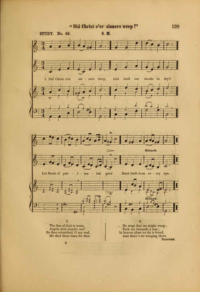 Church Chorals and Choir Studies page 129