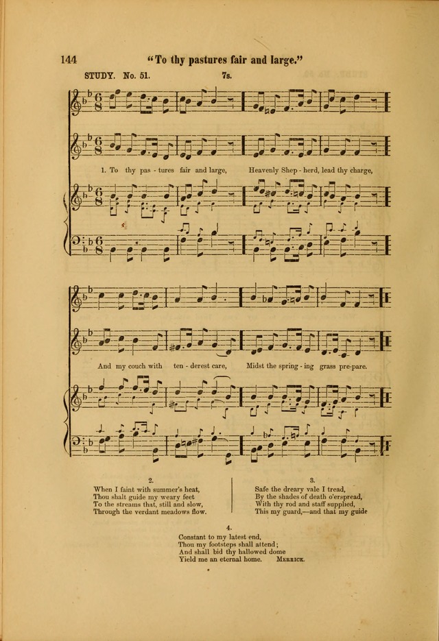 Church Chorals and Choir Studies page 144