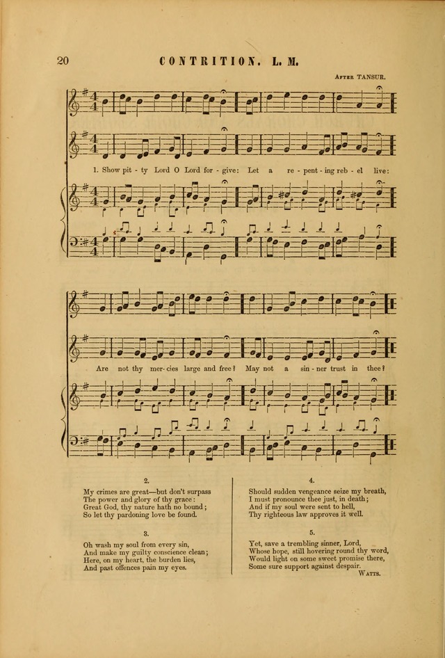 Church Chorals and Choir Studies page 20