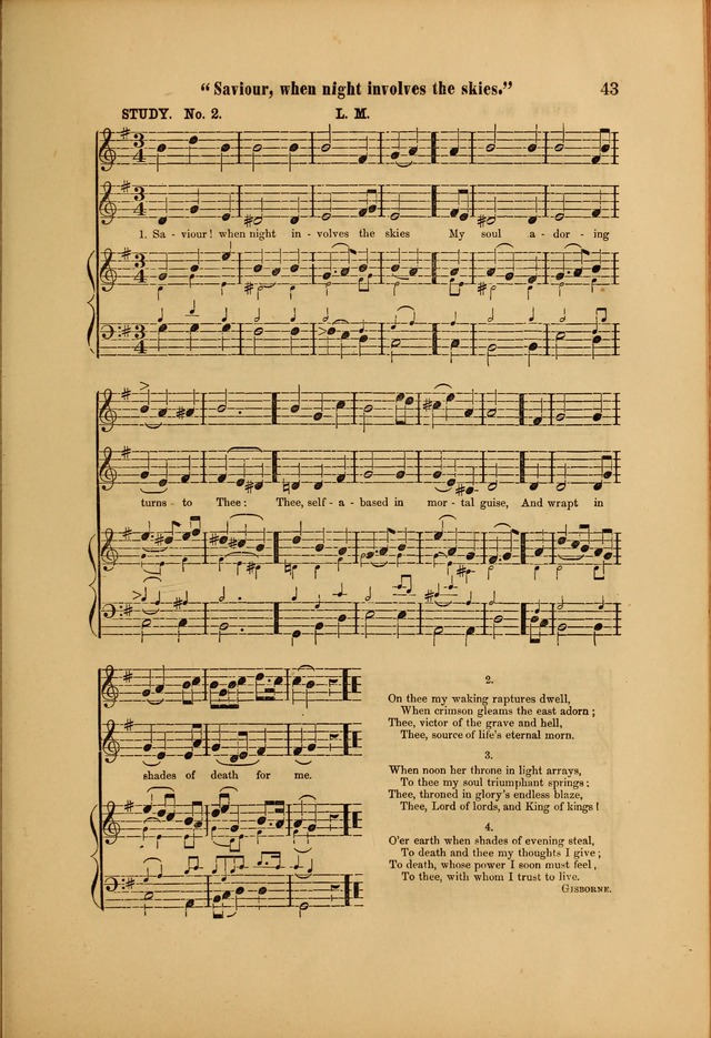 Church Chorals and Choir Studies page 43