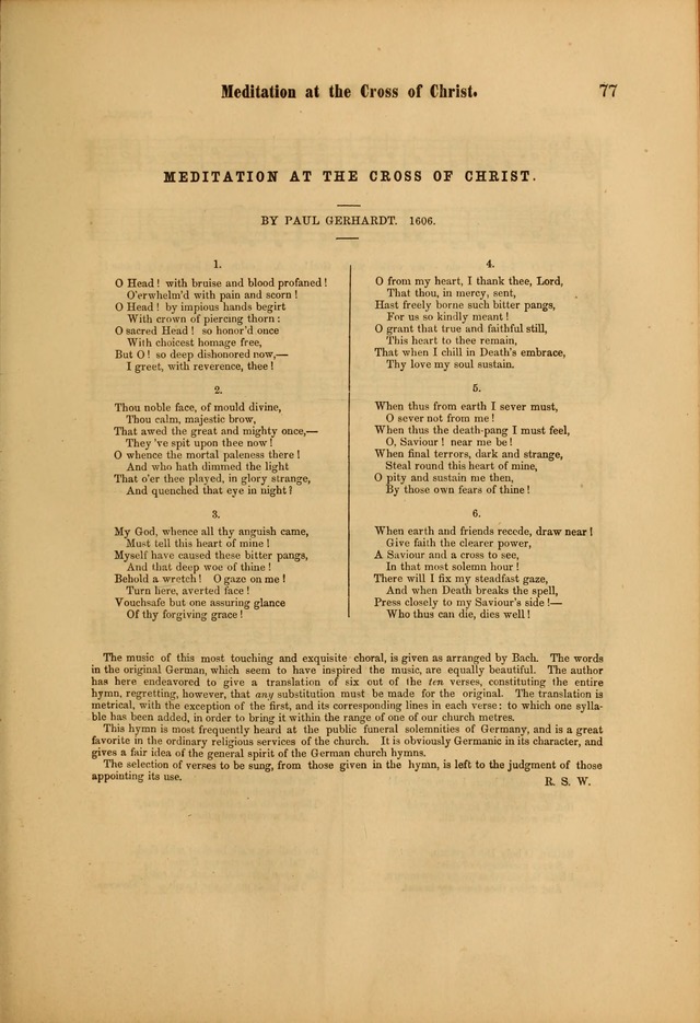 Church Chorals and Choir Studies page 77