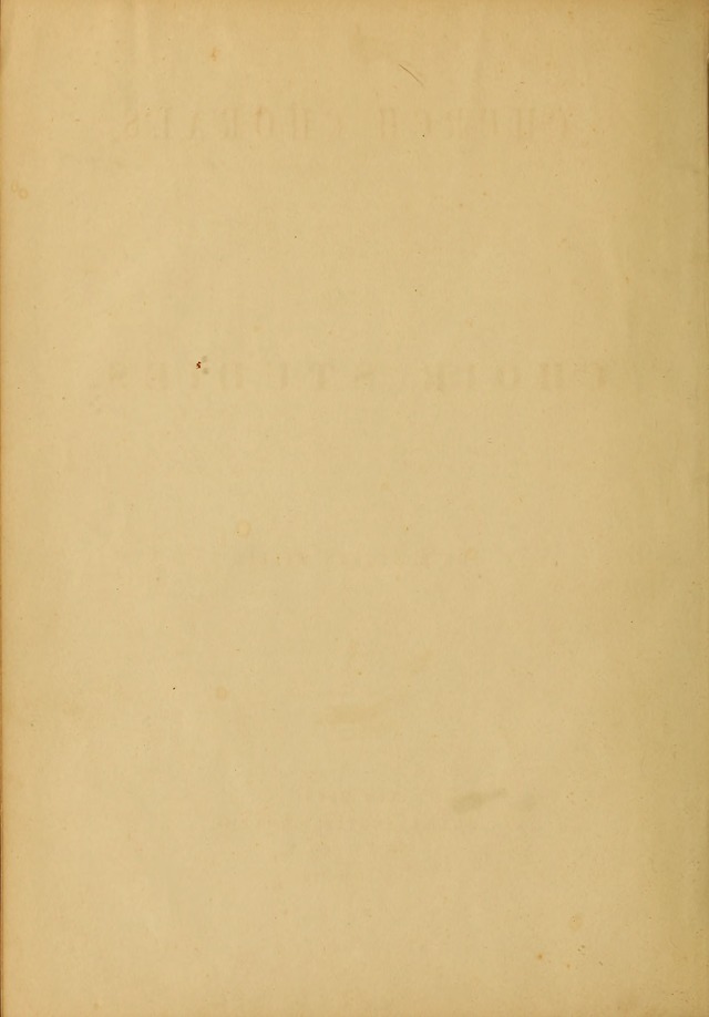 Church Chorals and Choir Studies page vi