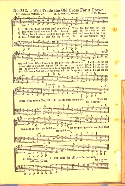 The Complete Church Hymnal page 206