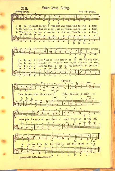 The Complete Church Hymnal page 209
