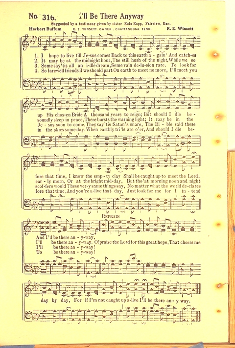 The Complete Church Hymnal page 210