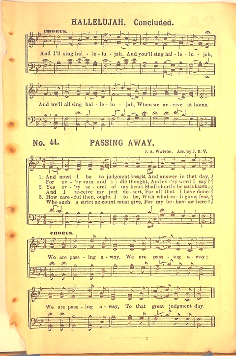 The Complete Church Hymnal page 25