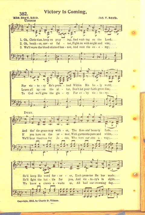 The Complete Church Hymnal page 280