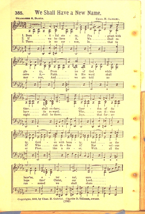 The Complete Church Hymnal page 286