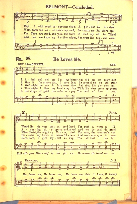The Complete Church Hymnal page 49