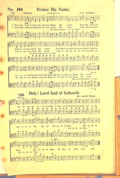 The Complete Church Hymnal page 95