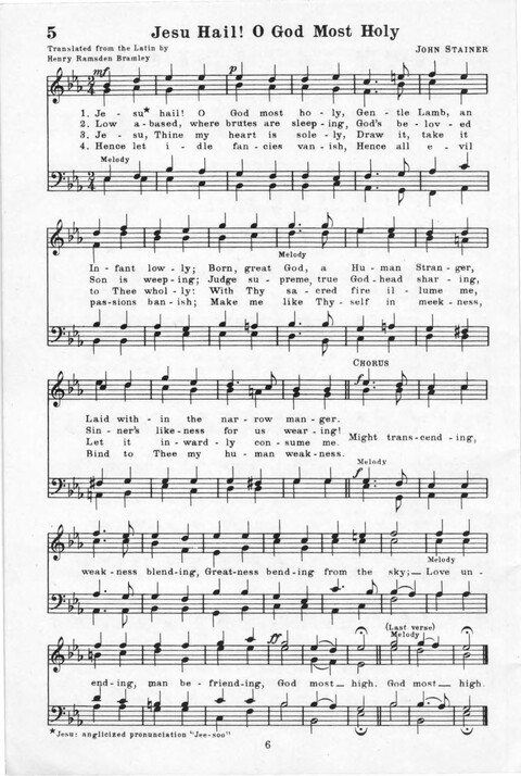 Christmas Carols for Male Voices page 4