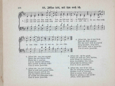 Concordia Chöre: eine Sammlung von Liedern in vierstimmigem Satz für unsere Schulen und Sonntagsschulen page 106