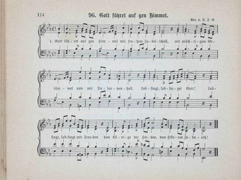 Concordia Chöre: eine Sammlung von Liedern in vierstimmigem Satz für unsere Schulen und Sonntagsschulen page 114