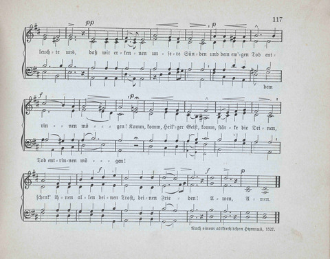Concordia Chöre: eine Sammlung von Liedern in vierstimmigem Satz für unsere Schulen und Sonntagsschulen page 117
