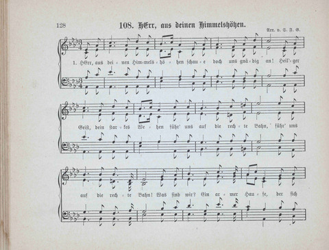 Concordia Chöre: eine Sammlung von Liedern in vierstimmigem Satz für unsere Schulen und Sonntagsschulen page 128