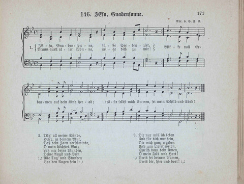 Concordia Chöre: eine Sammlung von Liedern in vierstimmigem Satz für unsere Schulen und Sonntagsschulen page 171