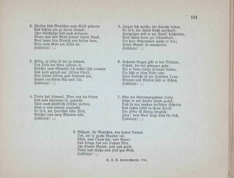 Concordia Chöre: eine Sammlung von Liedern in vierstimmigem Satz für unsere Schulen und Sonntagsschulen page 191