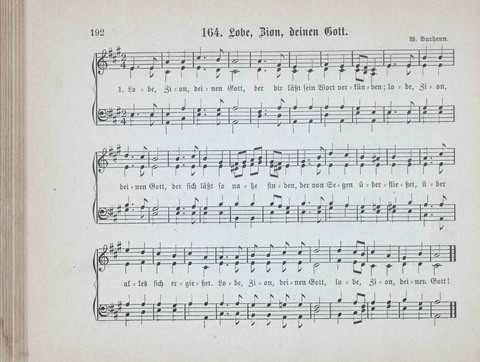 Concordia Chöre: eine Sammlung von Liedern in vierstimmigem Satz für unsere Schulen und Sonntagsschulen page 192