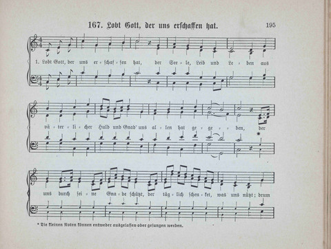 Concordia Chöre: eine Sammlung von Liedern in vierstimmigem Satz für unsere Schulen und Sonntagsschulen page 195