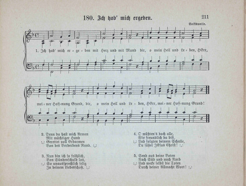 Concordia Chöre: eine Sammlung von Liedern in vierstimmigem Satz für unsere Schulen und Sonntagsschulen page 211