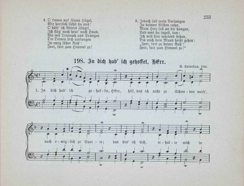 Concordia Chöre: eine Sammlung von Liedern in vierstimmigem Satz für unsere Schulen und Sonntagsschulen page 233