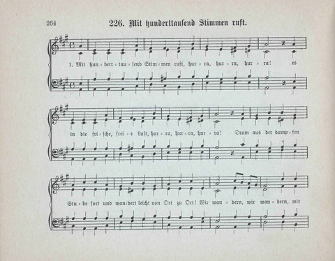 Concordia Chöre: eine Sammlung von Liedern in vierstimmigem Satz für unsere Schulen und Sonntagsschulen page 264