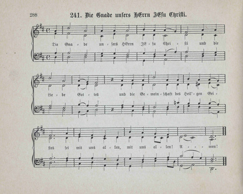 Concordia Chöre: eine Sammlung von Liedern in vierstimmigem Satz für unsere Schulen und Sonntagsschulen page 288