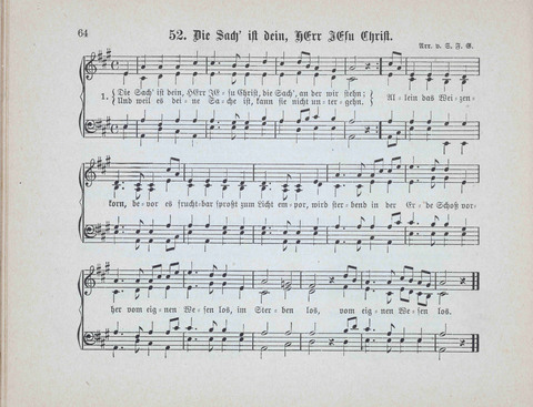 Concordia Chöre: eine Sammlung von Liedern in vierstimmigem Satz für unsere Schulen und Sonntagsschulen page 64