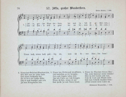 Concordia Chöre: eine Sammlung von Liedern in vierstimmigem Satz für unsere Schulen und Sonntagsschulen page 70